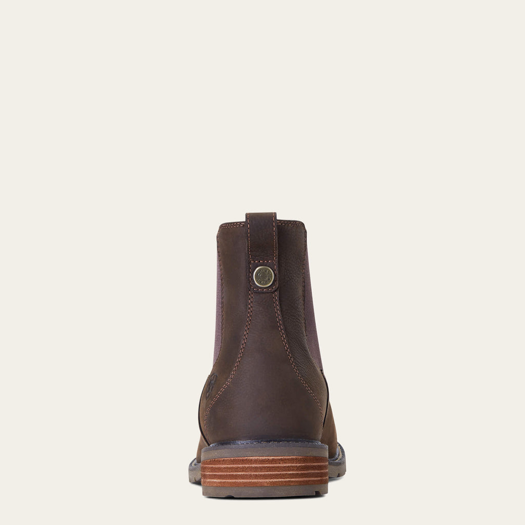 Waterproof Leather Chelsea Boot - Brown