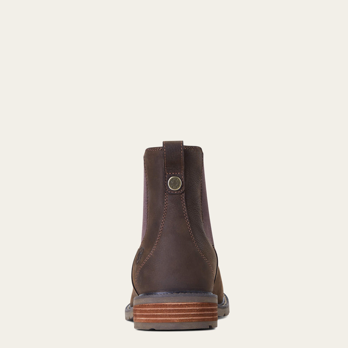 Waterproof Leather Chelsea Boot - Brown
