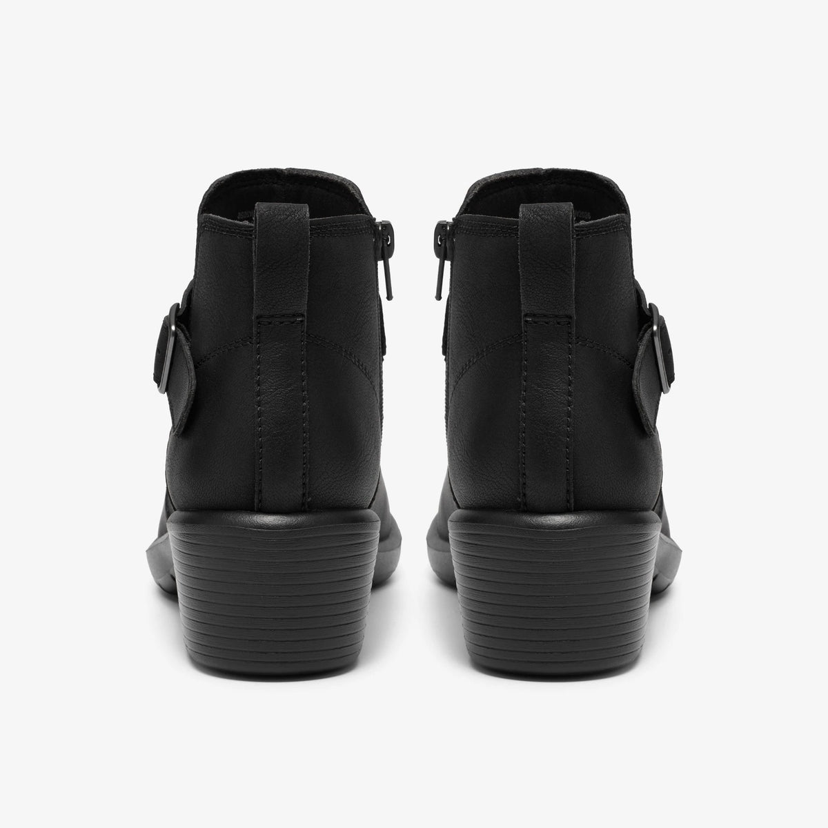 Leather Ankle Boot - Black