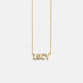 Personalized Gold-Plated Nameplate Necklace