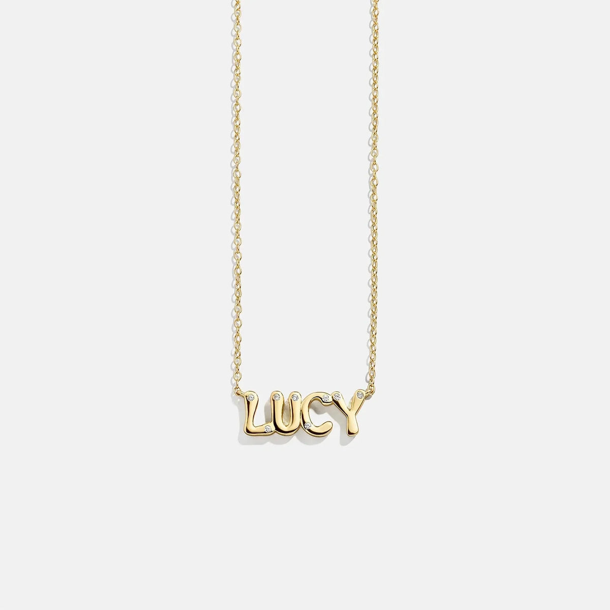 Personalized Gold-Plated Nameplate Necklace