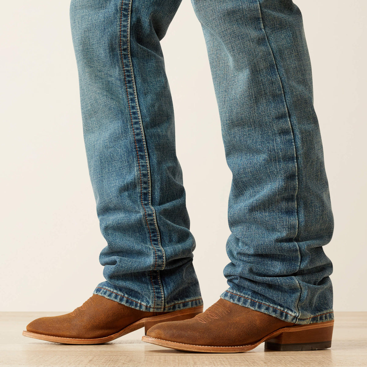 Men's Relaxed Mid-Rise Bootcut Jeans