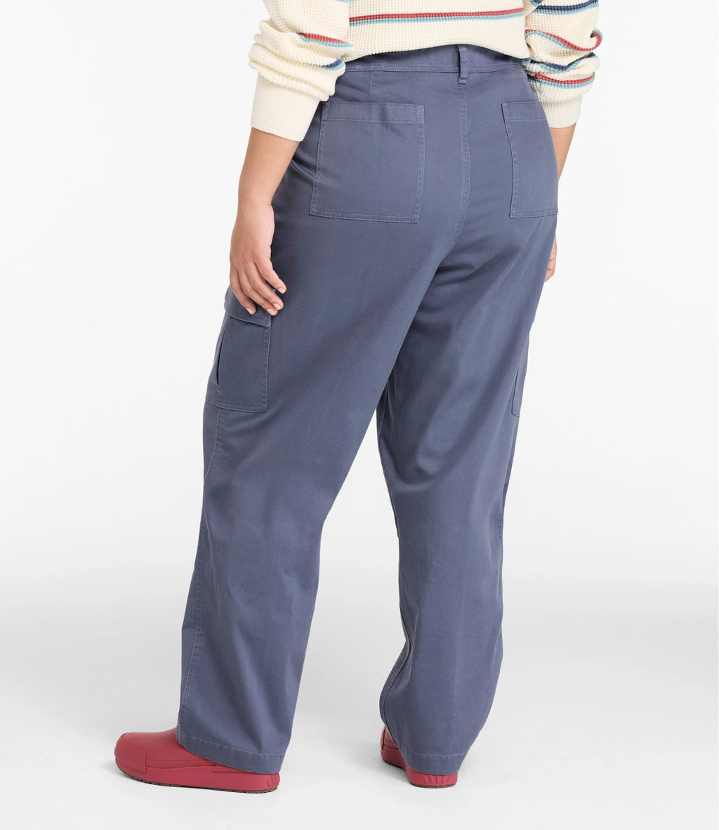 Women's Mid-Rise Stretch Cargo Pants - Olive