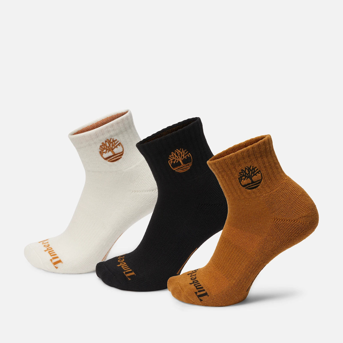 3-Pack Half-Cushion Quarter Socks