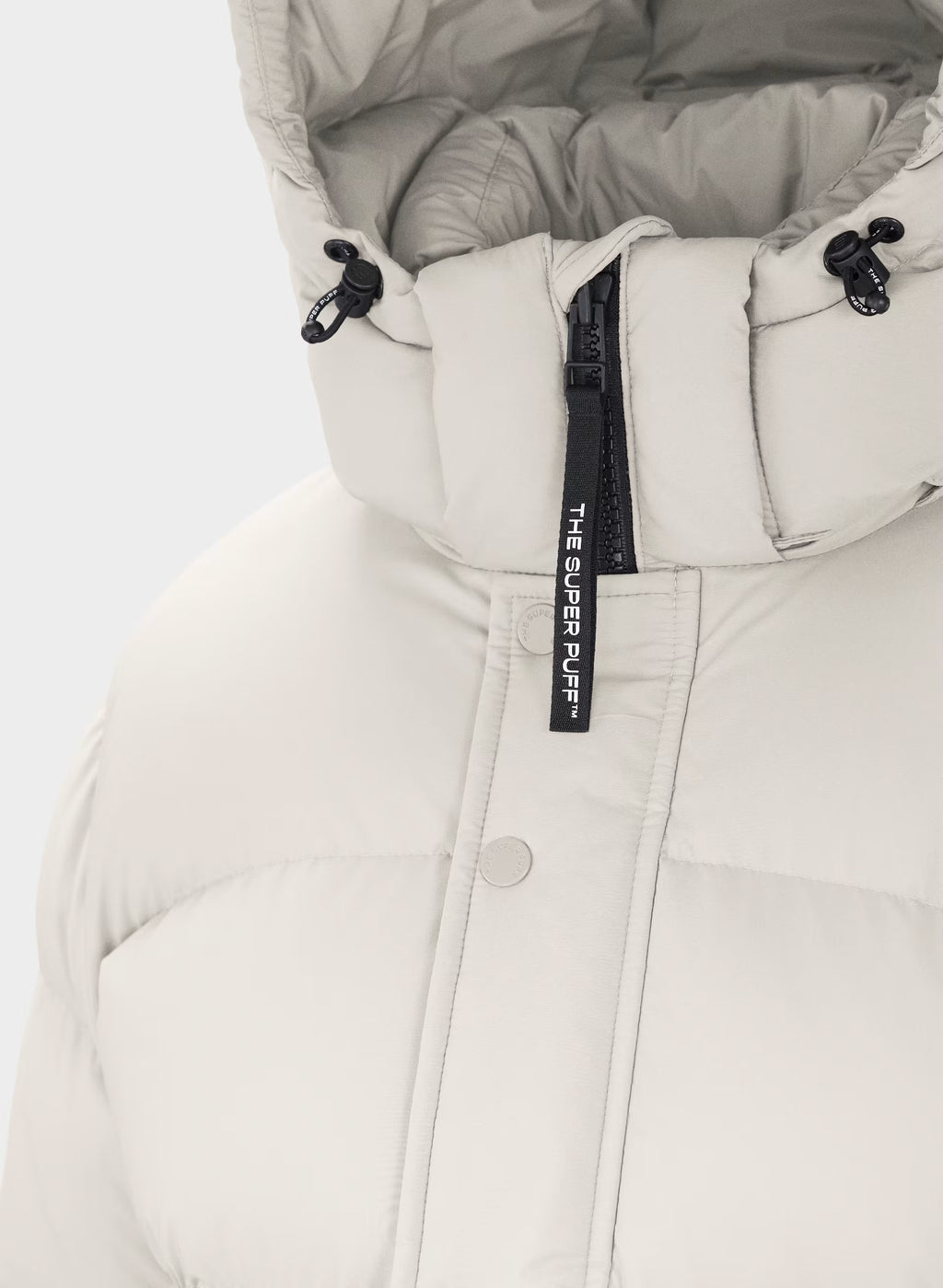 Long Down Puffer Jacket - Blue