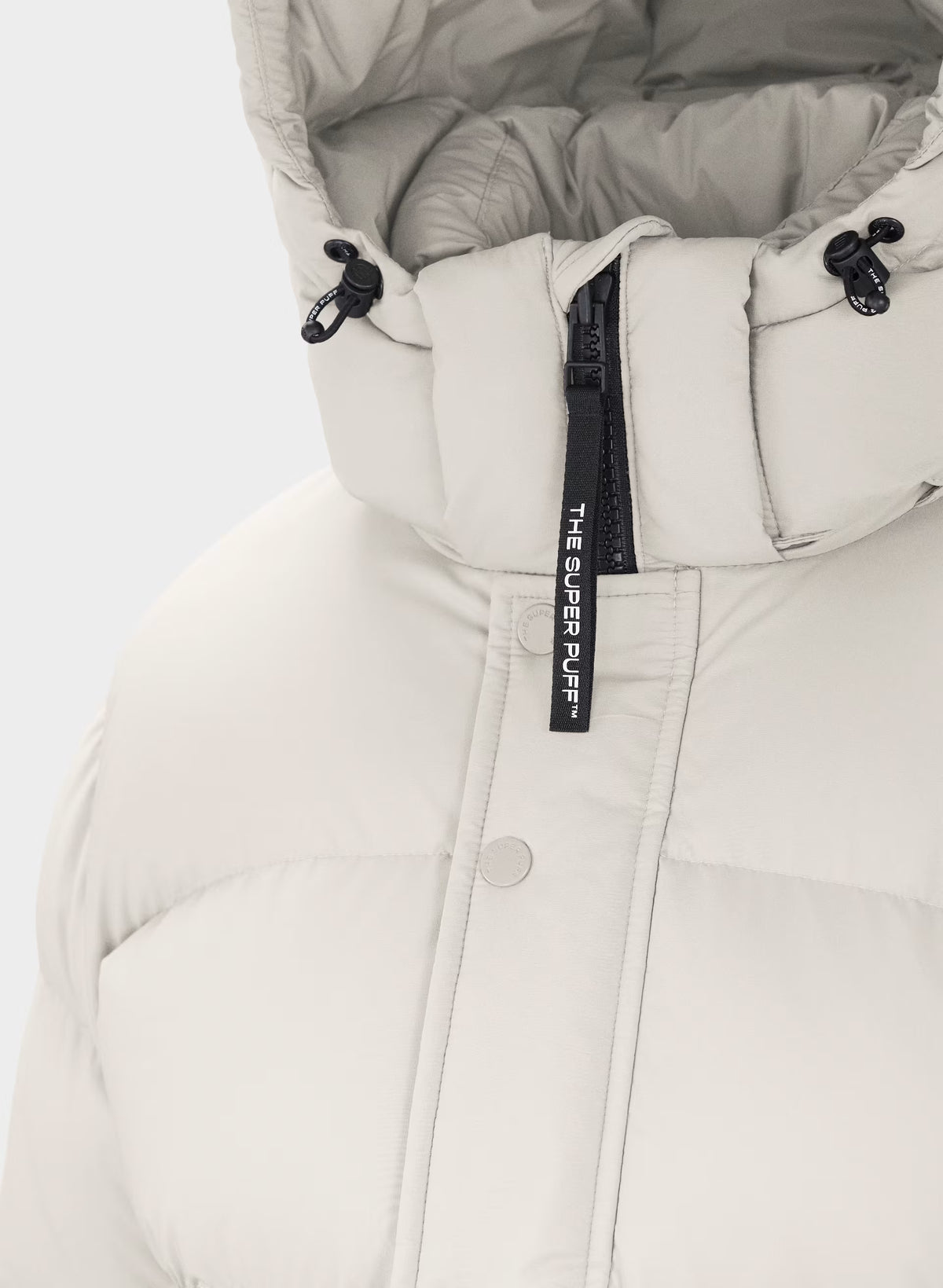 Long Down Puffer Jacket - Blue