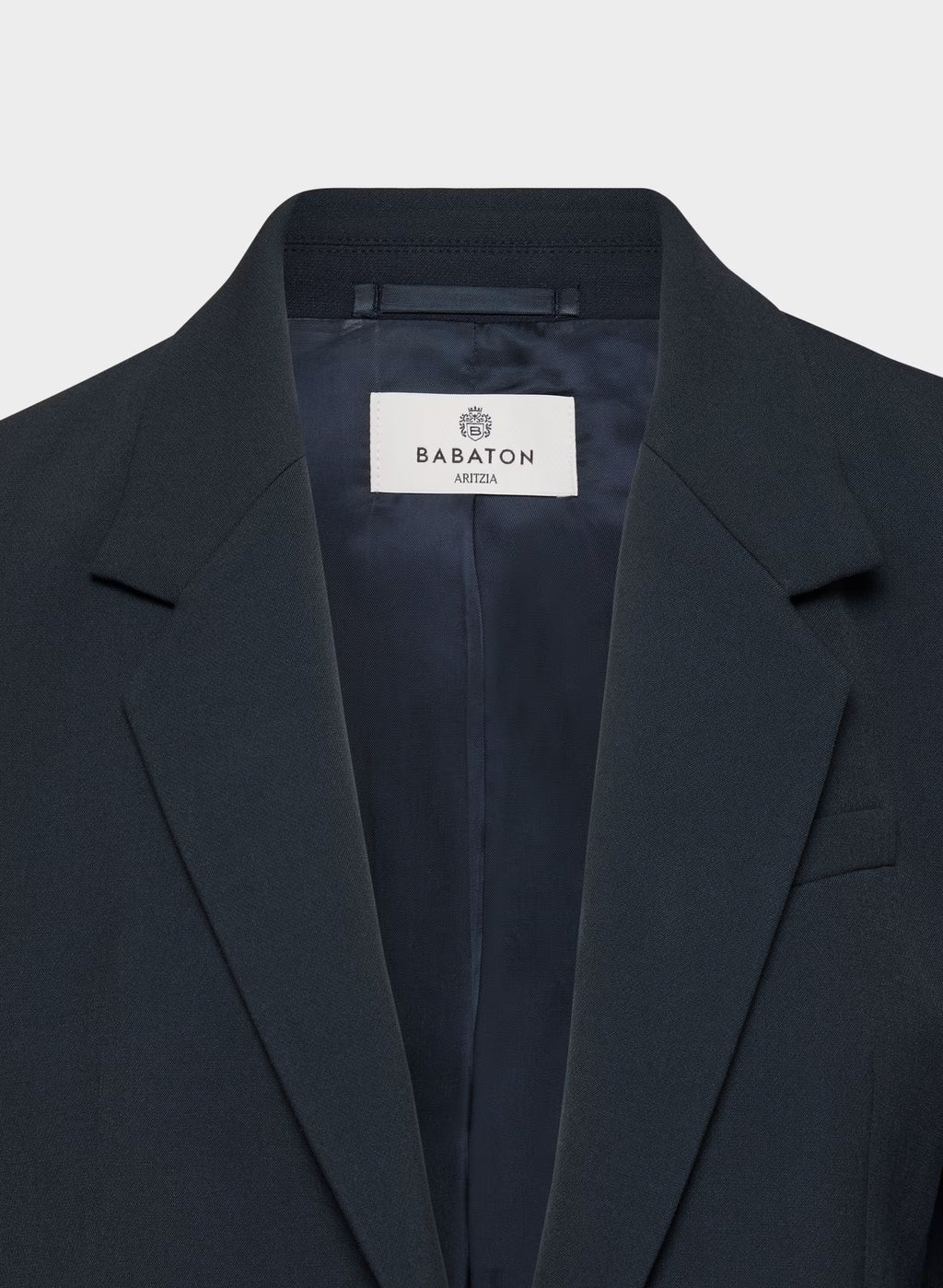 Single-Breasted Stretch Blazer - Check