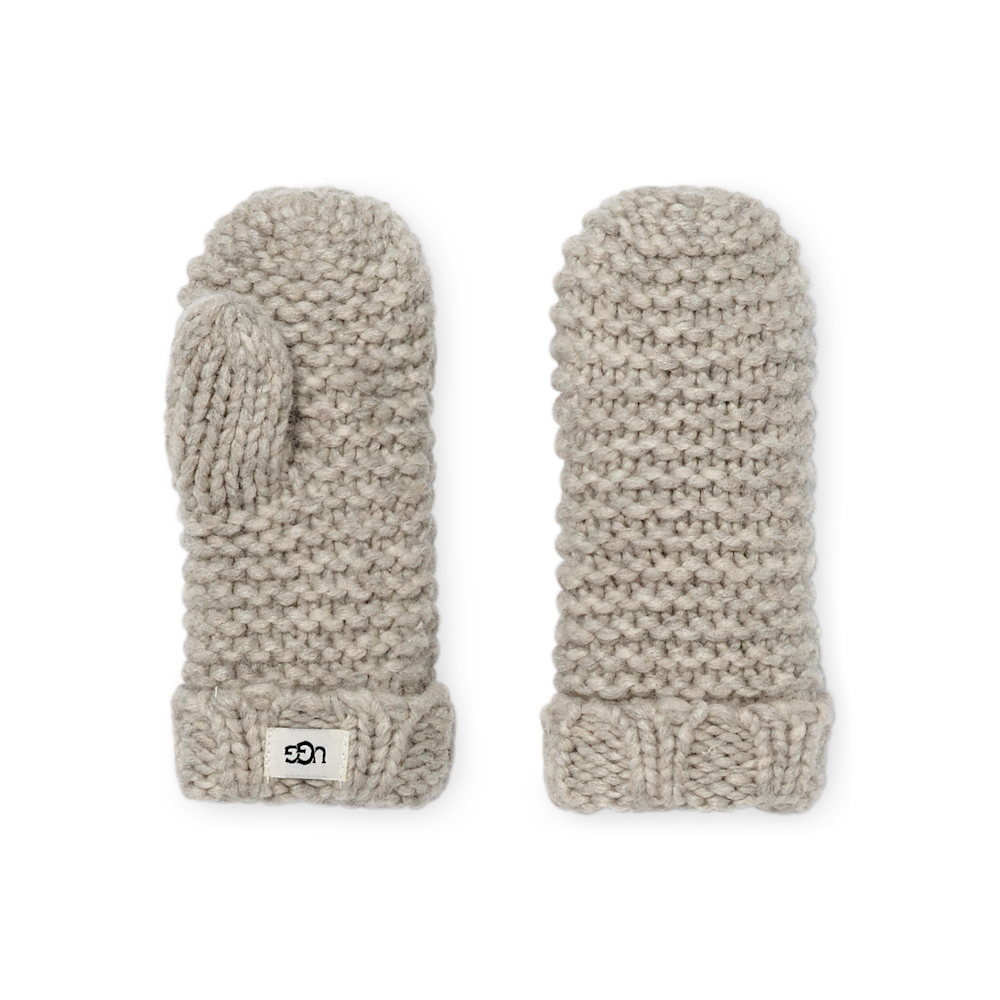 Kids' Knit Beanie And Mitten Set