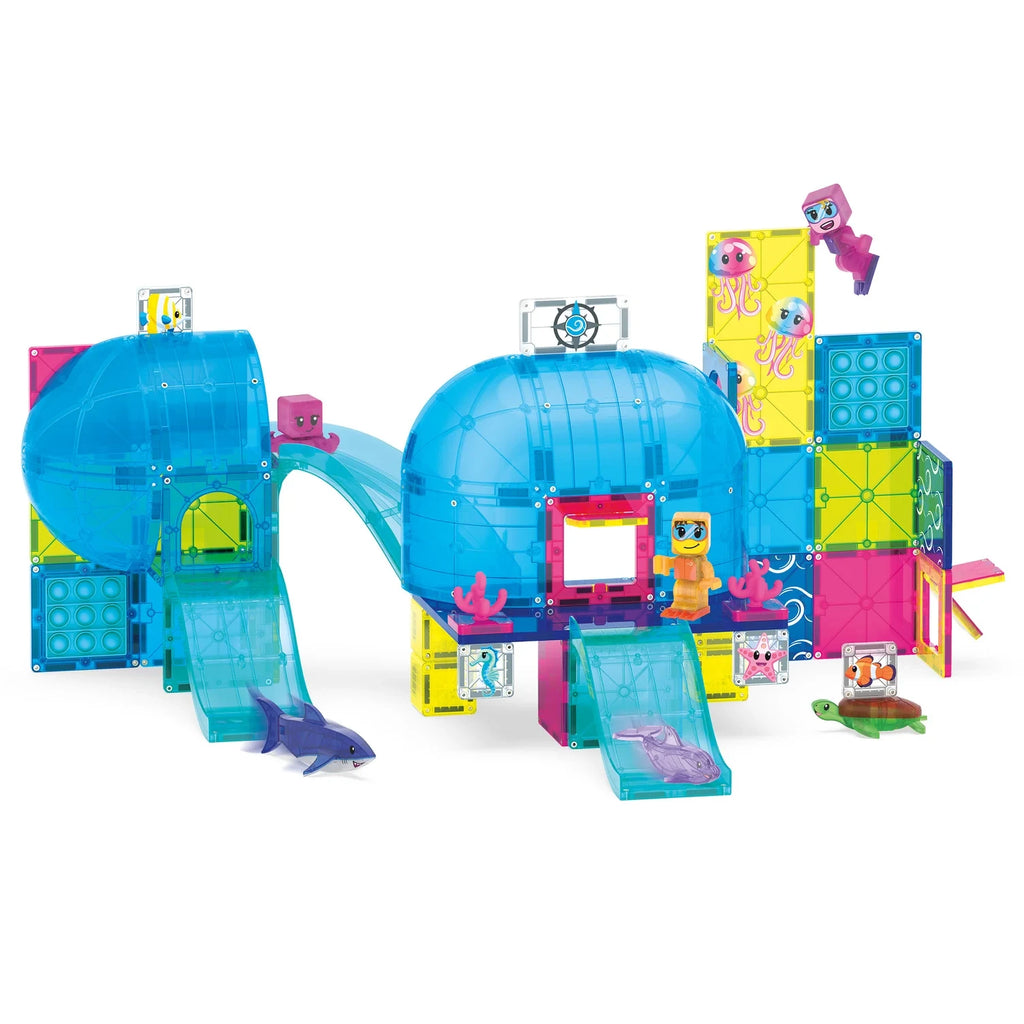 58-Piece Underwater Magnetic Building Set