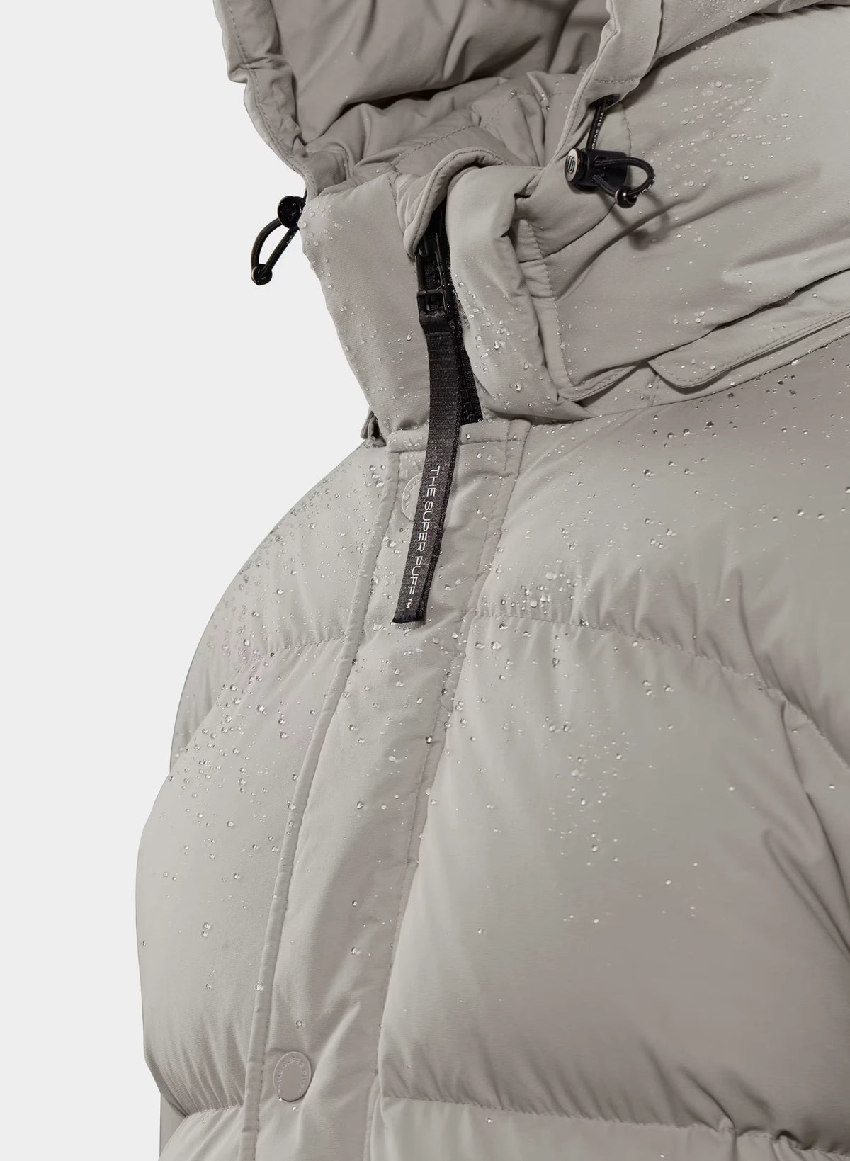 Short Down Puffer Jacket - Blue