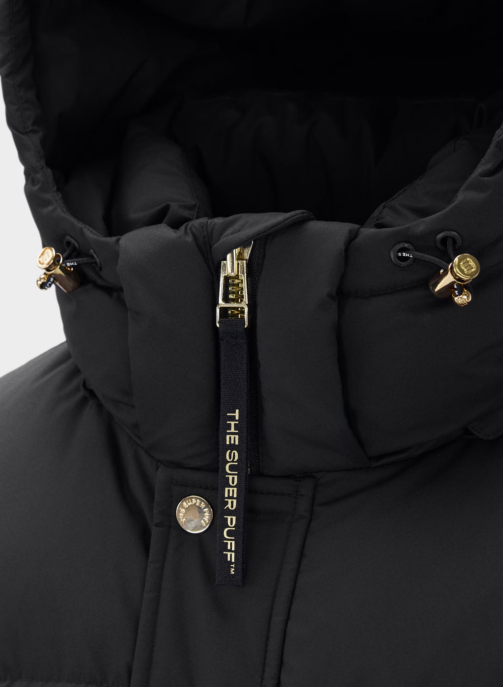 Short Down Puffer Jacket - Blue