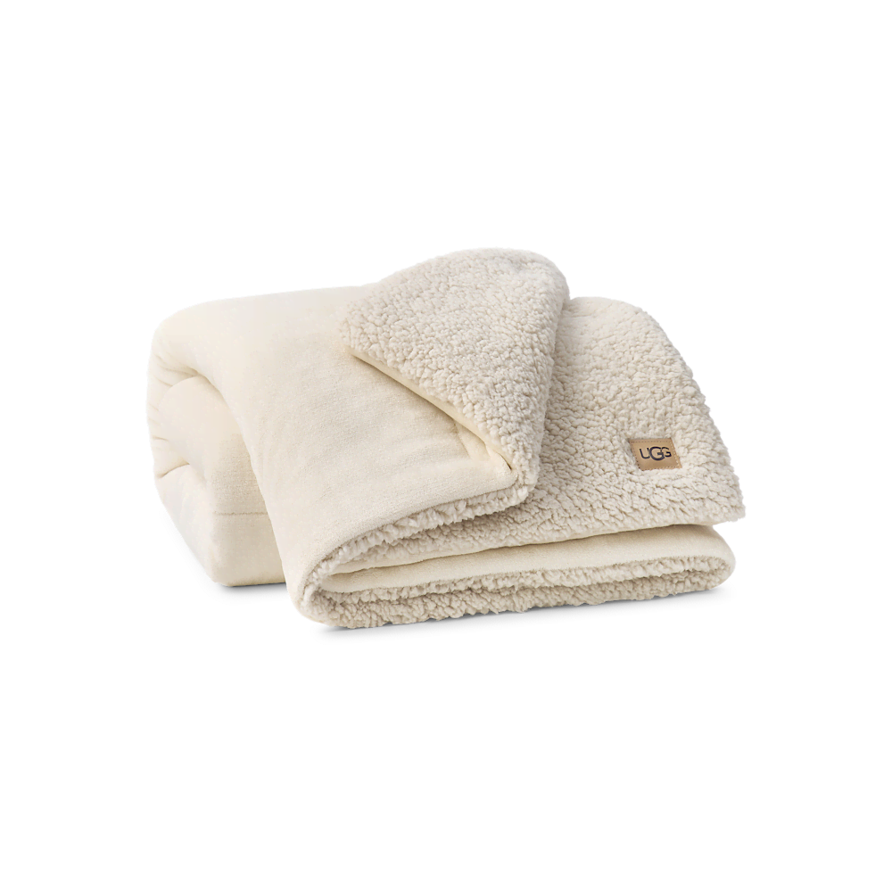 Plush Polyester Throw Blanket - Birch