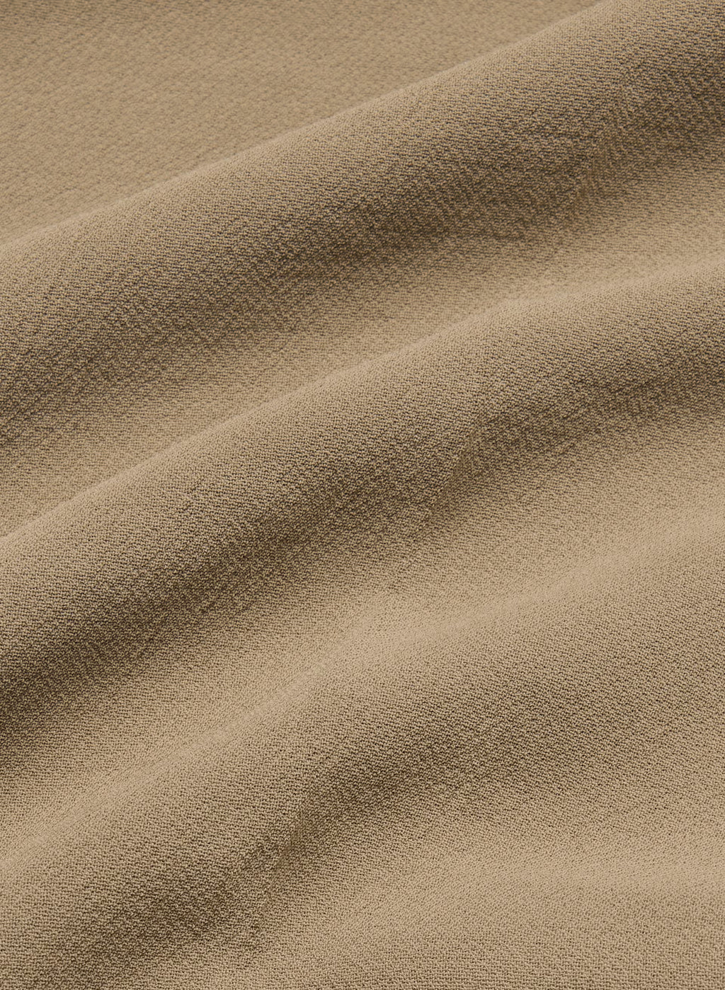 High-Rise Wide-Leg Crepe Trousers - Sand