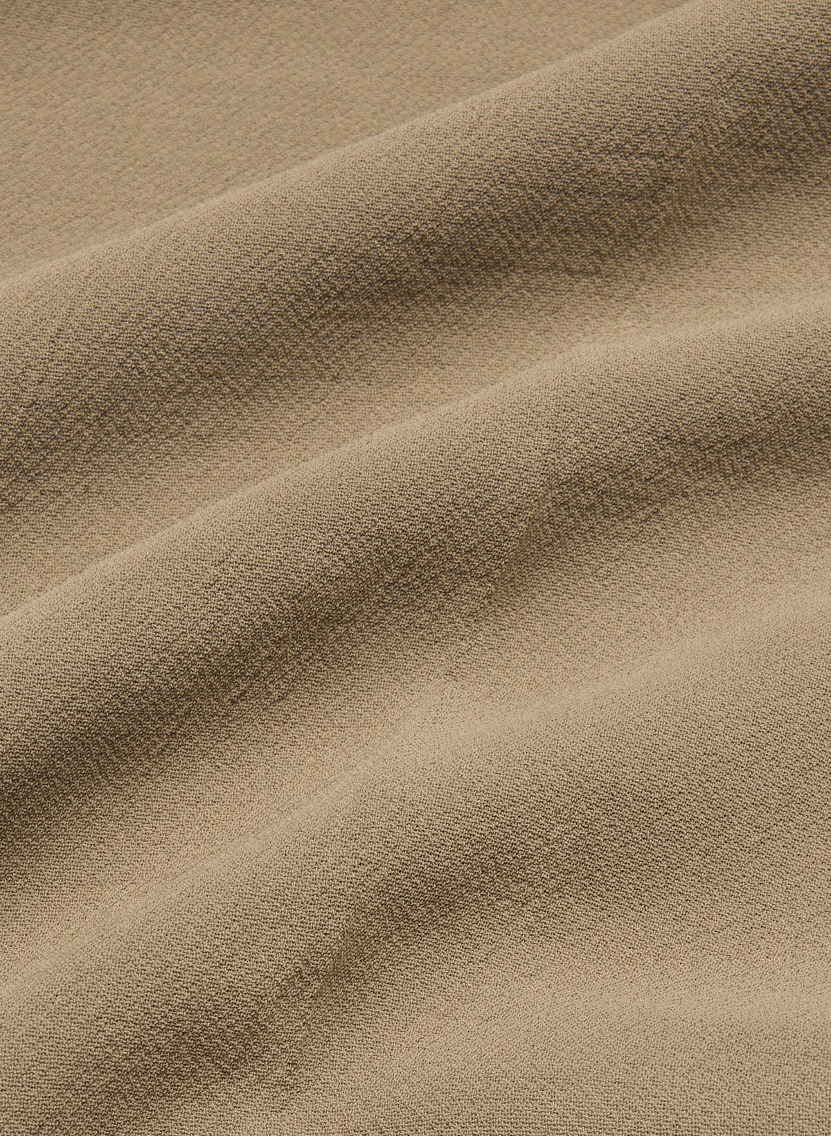 High-Rise Wide-Leg Crepe Trousers - Sand