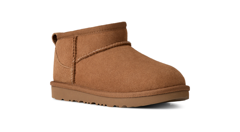 Kids' Low Shaft Sheepskin Boot - Black