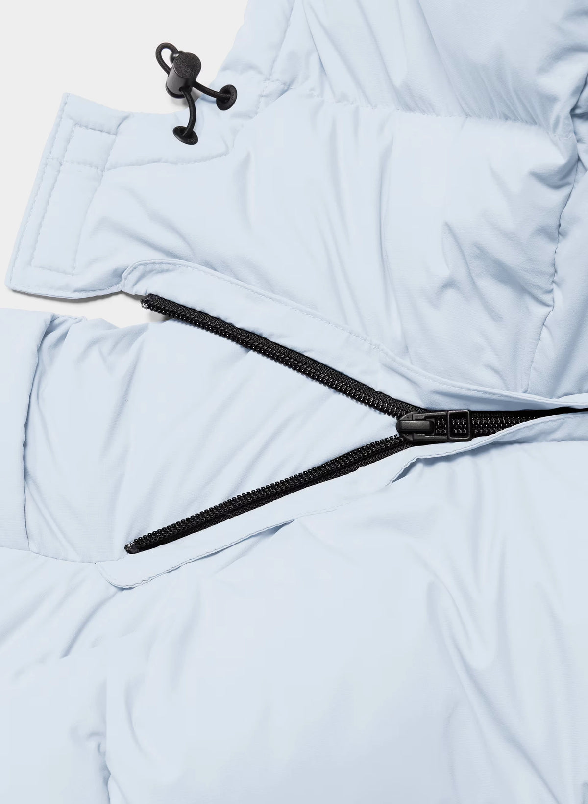 Short Down Puffer Jacket - Blue