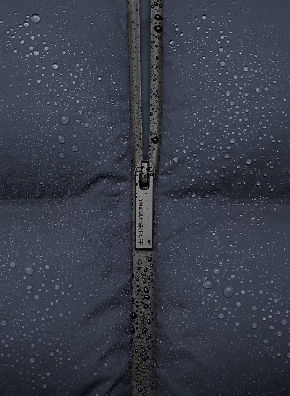 Waterproof Long Down Puffer Coat - Gray