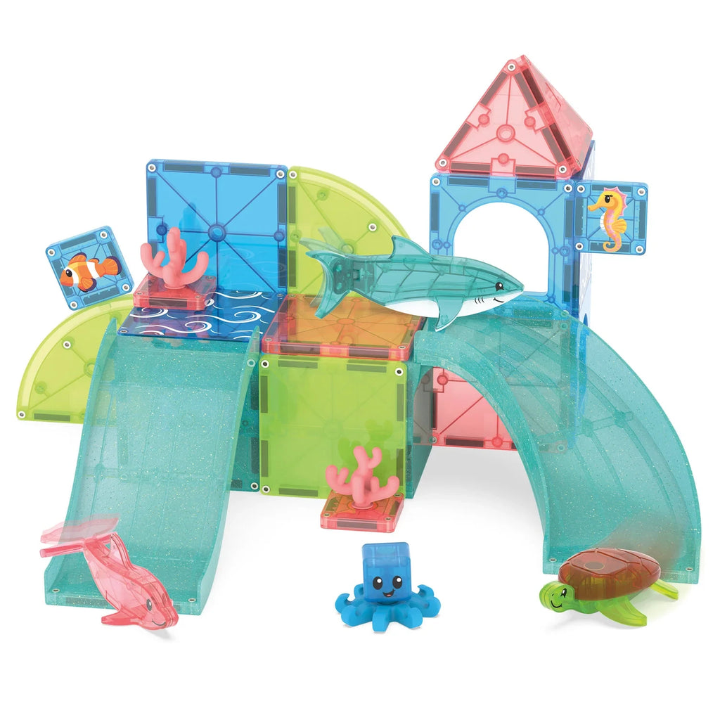 25-Piece Coral Reef Magnetic Building Set