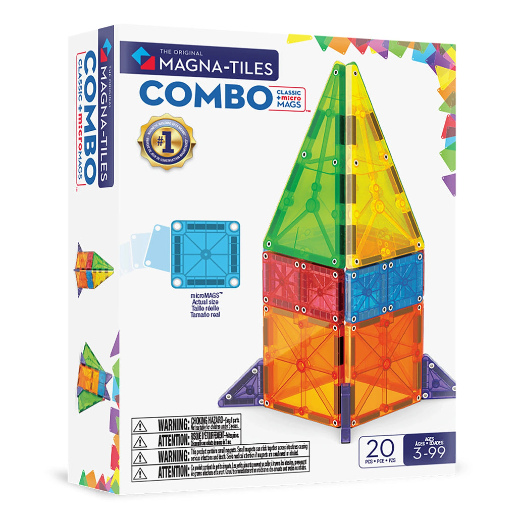 20-Piece Magnetic Building Starter Set