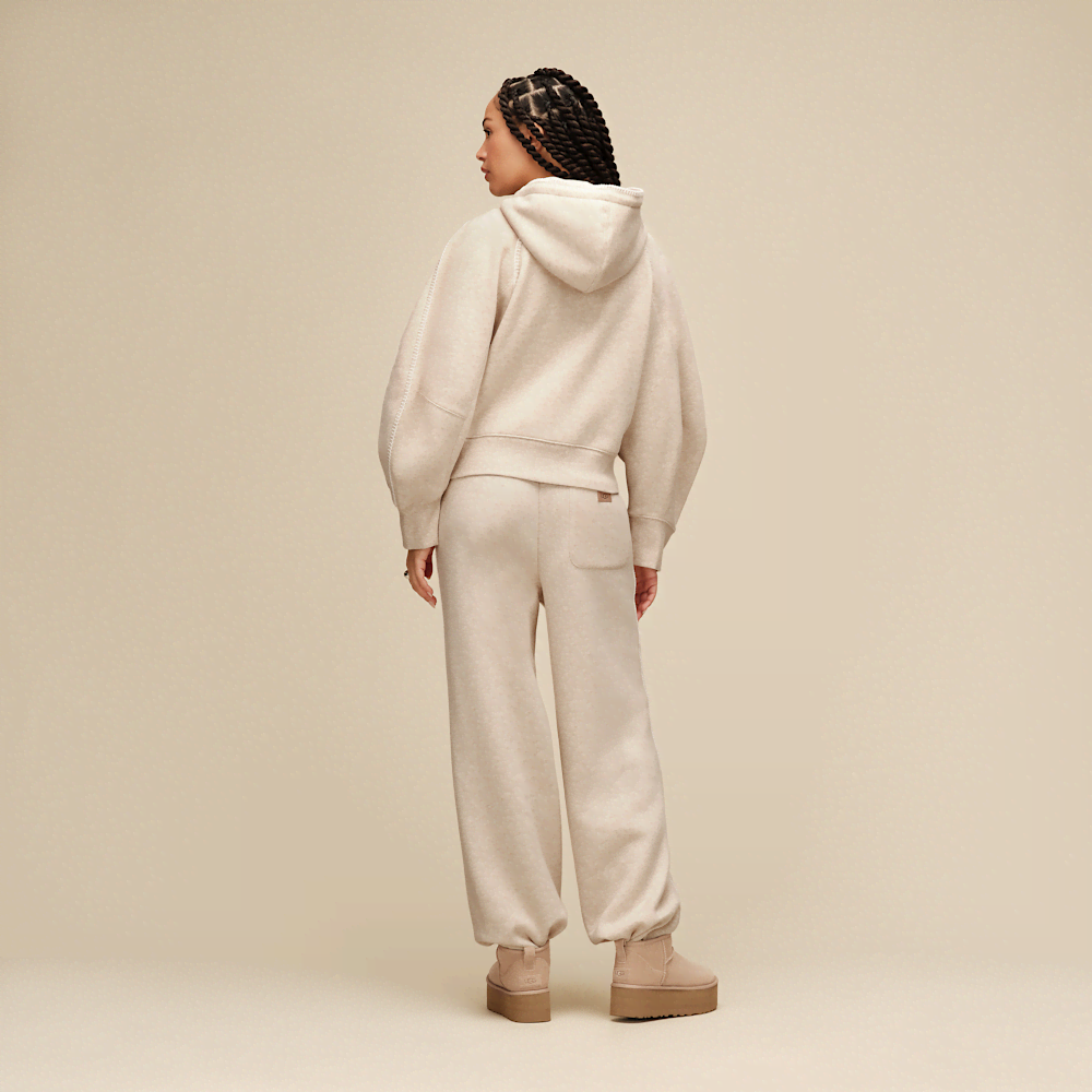 Women's Full-Zip Hoodie - Sand Heather