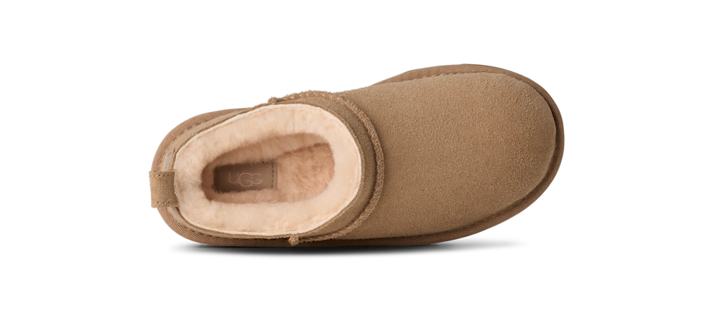 Kids' Water-Resistant Suede Ankle Boot - Sand
