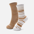Women's 2-Pack Novelty Crew Socks