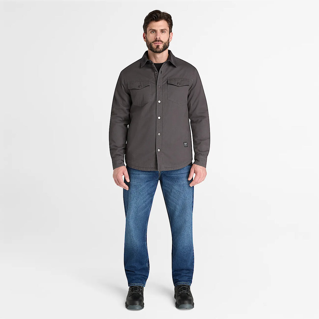 Men's Fleece-Lined Shirt Jacket