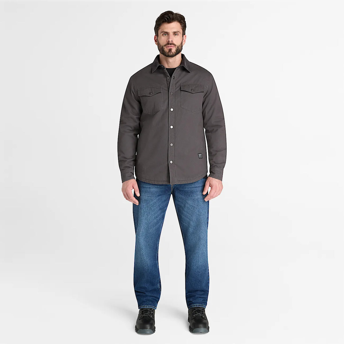 Men's Fleece-Lined Shirt Jacket