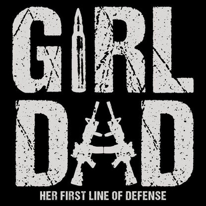 Girl Dad T-Shirt - Black
