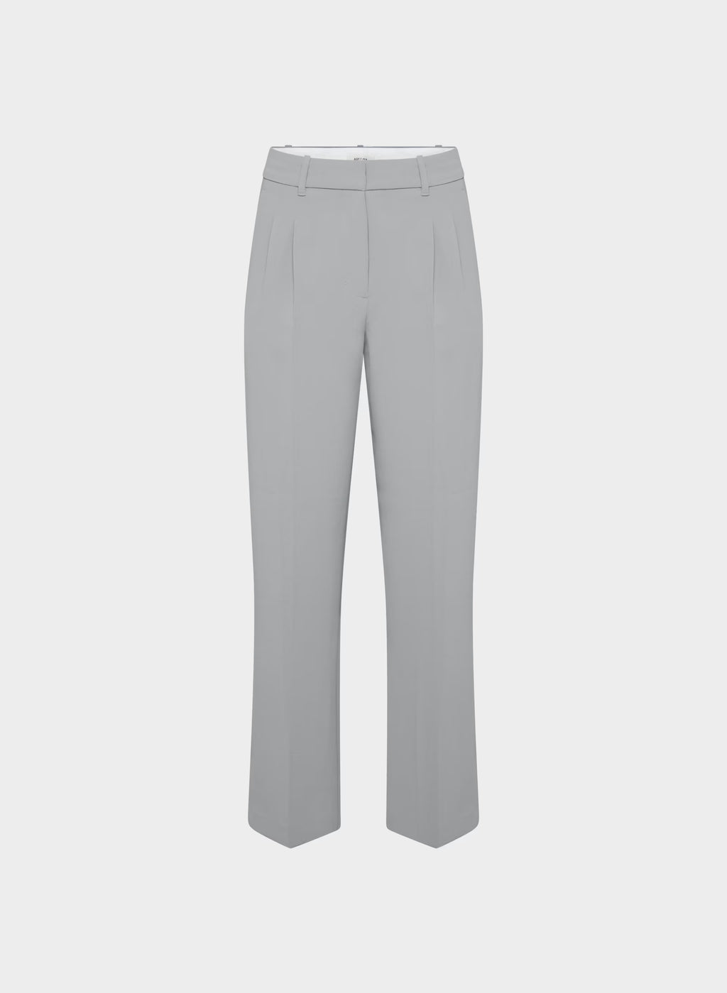 High-Rise Wide-Leg Crepe Trousers - Sand