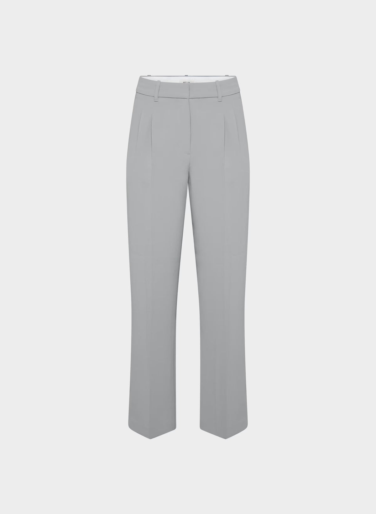 High-Rise Wide-Leg Crepe Trousers - Sand