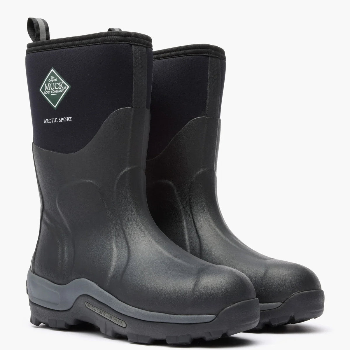 Men's Insulated Waterproof Mid Winter Boot - Black