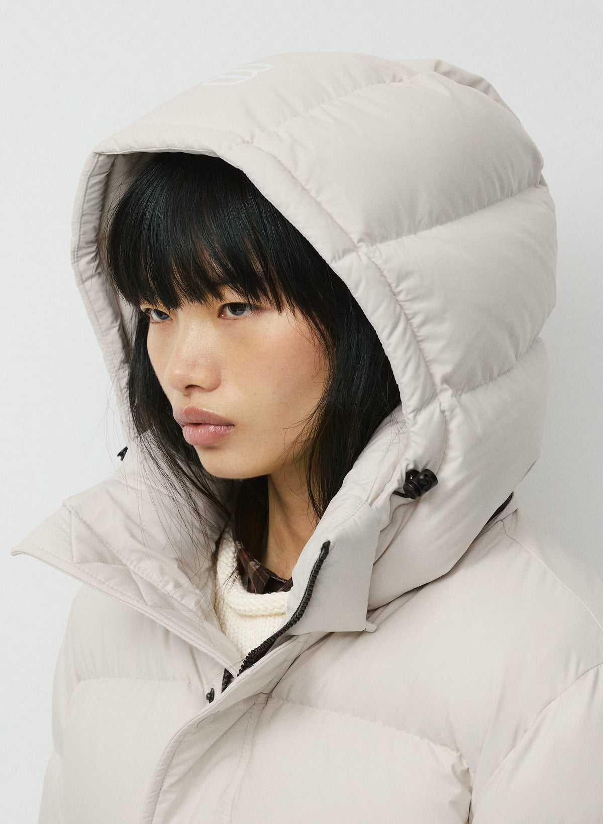 Short Down Puffer Jacket - Blue