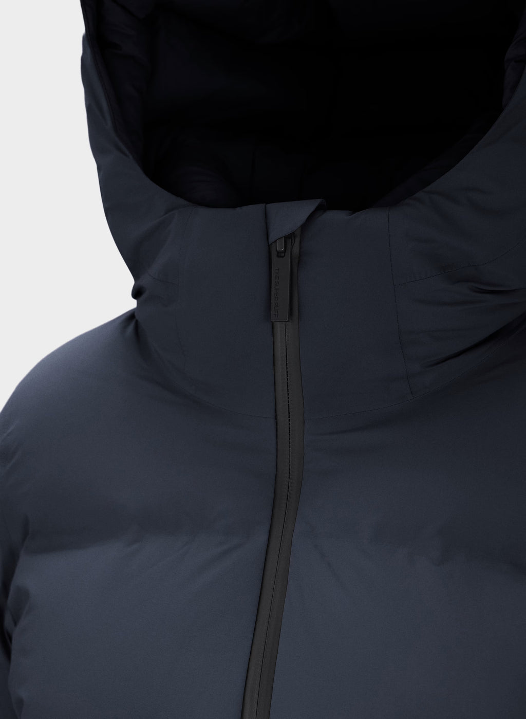 Waterproof Long Down Puffer Coat - Gray