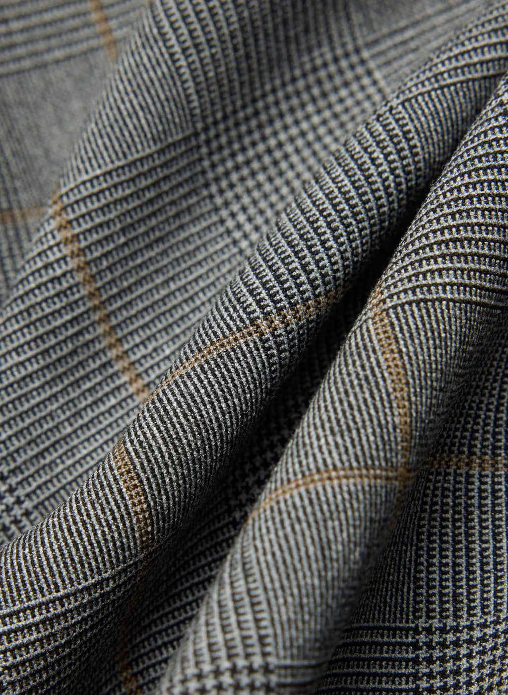 Single-Breasted Stretch Blazer - Check