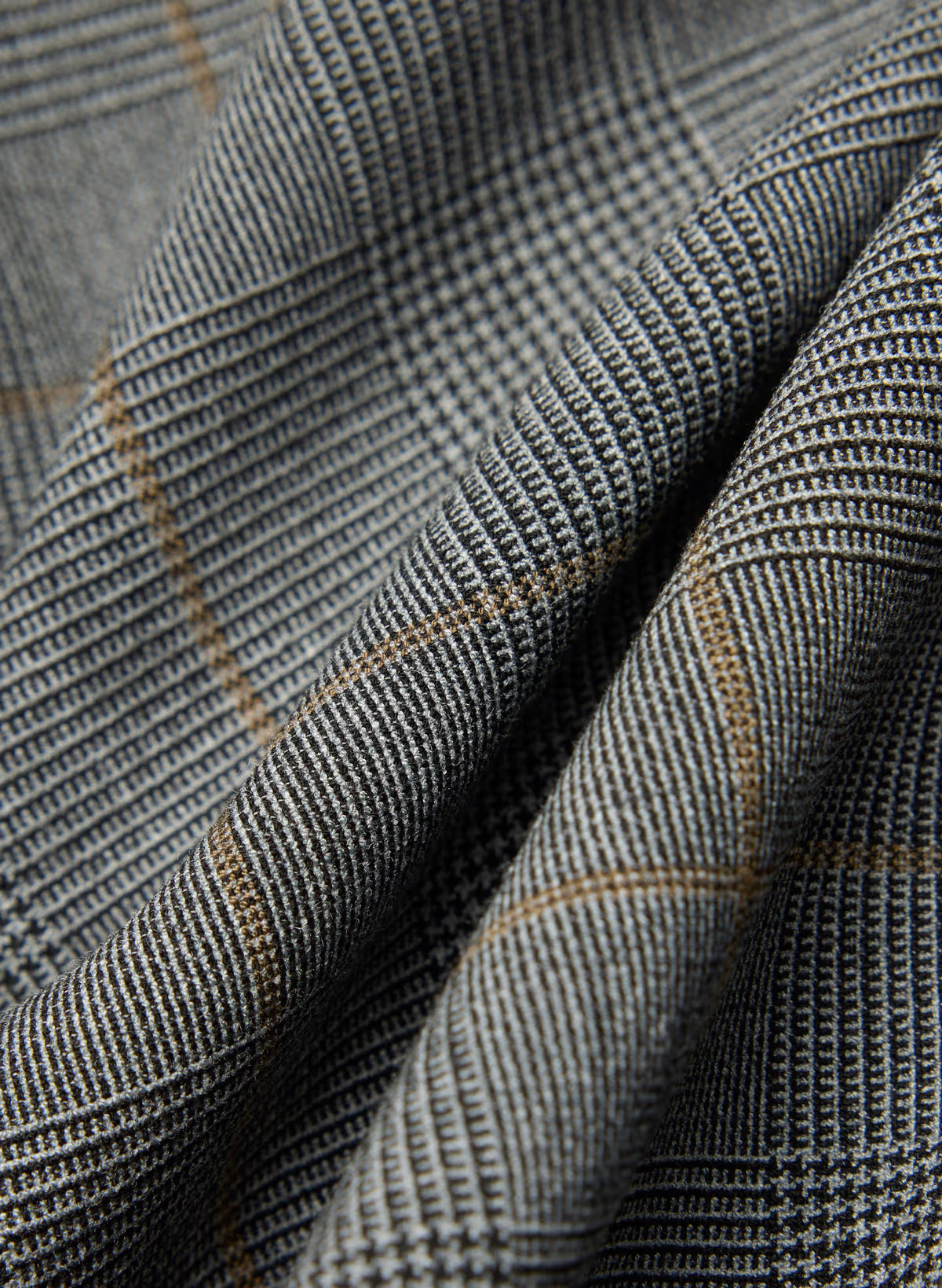 Single-Breasted Stretch Blazer - Check