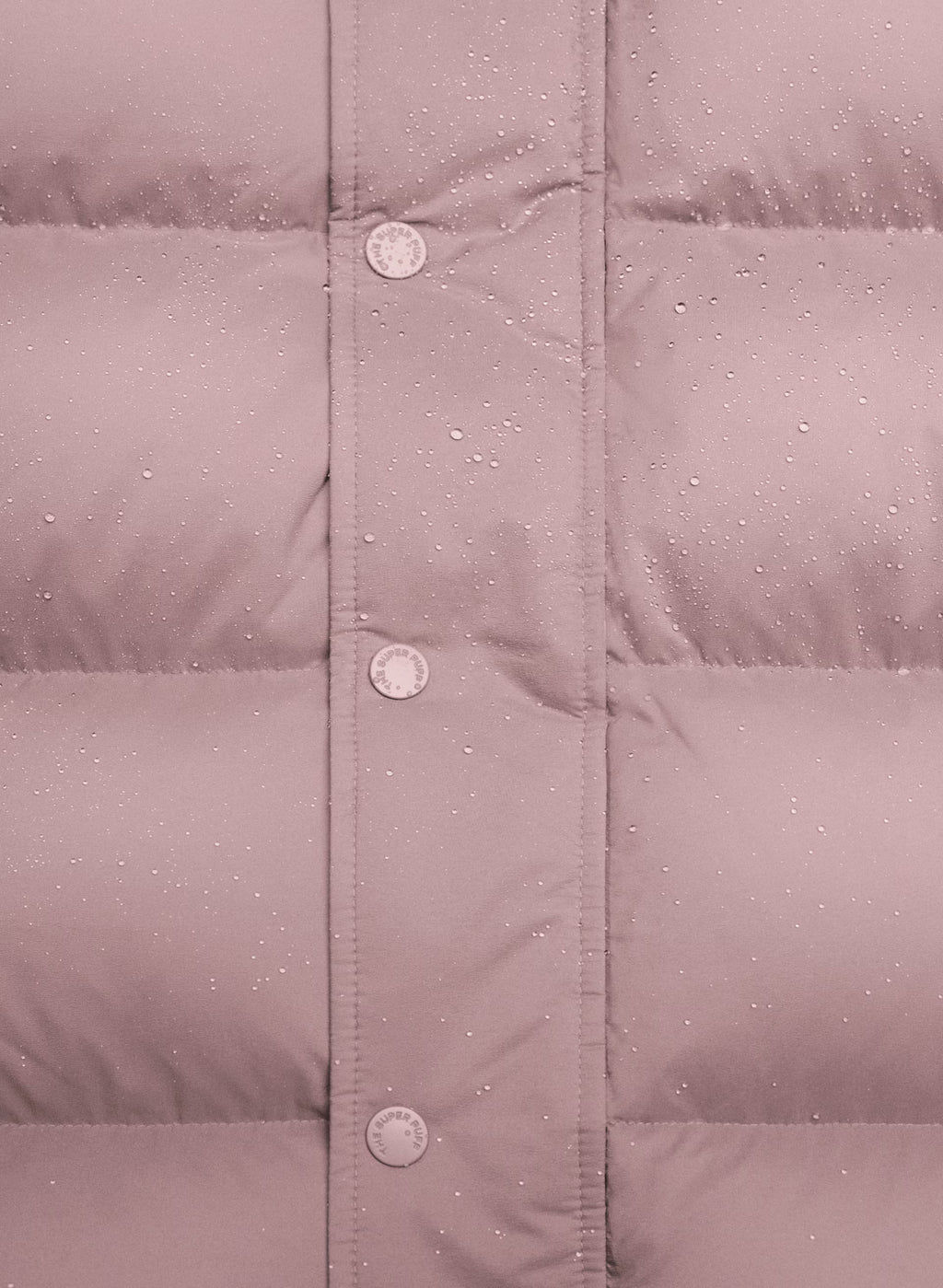 Long Down Puffer Jacket - Blue