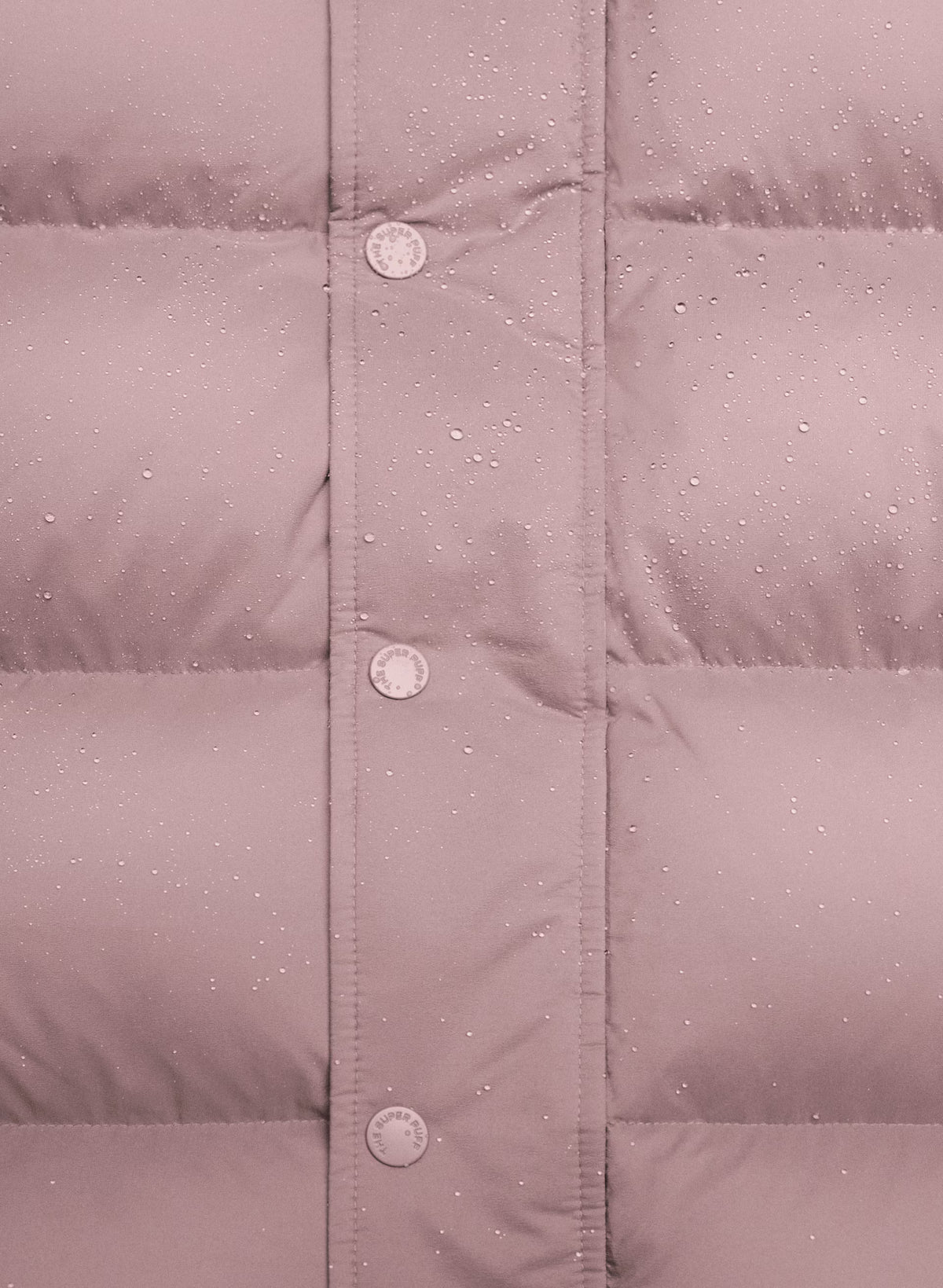 Long Down Puffer Jacket - Blue