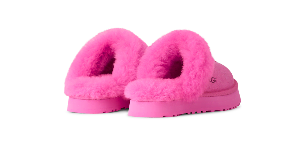 Kids' Suede Platform Slippers - Sand