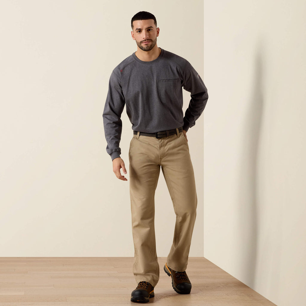 Men's Flame-Resistant Relaxed Bootcut Work Pants