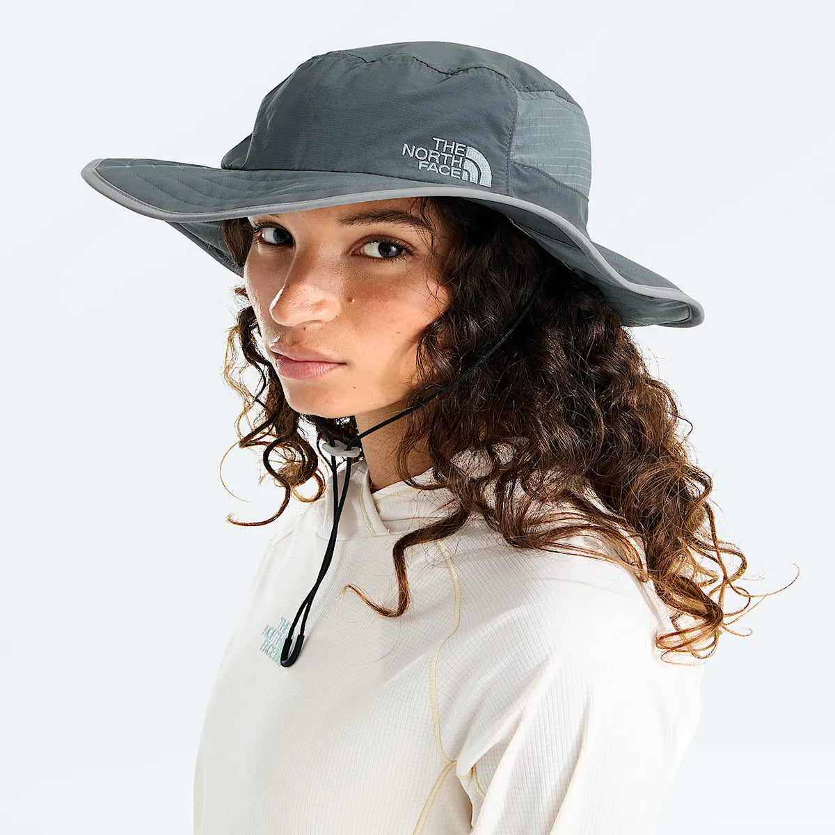 Convertible Brim Sun Hat - Gray