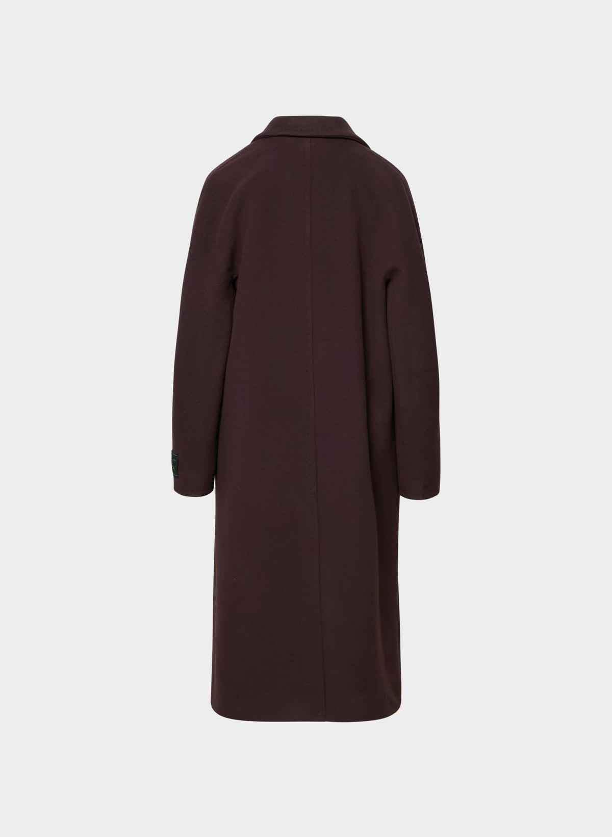 Double-Breasted Wool Cashmere Coat - Herringbone
