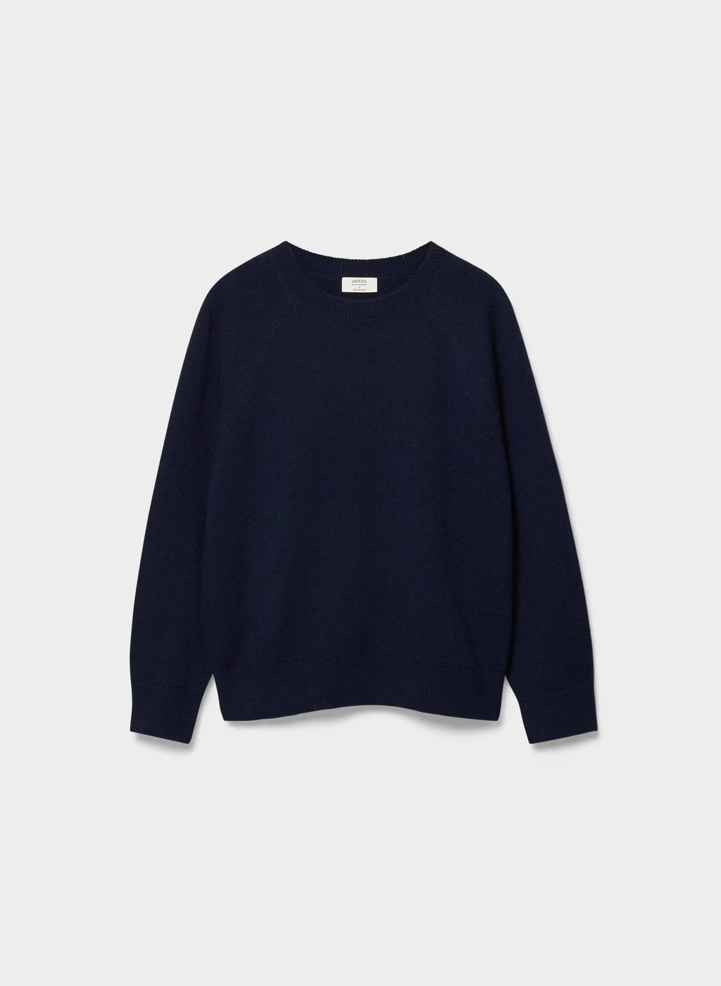 Wool Cashmere Raglan Sweater - Olive