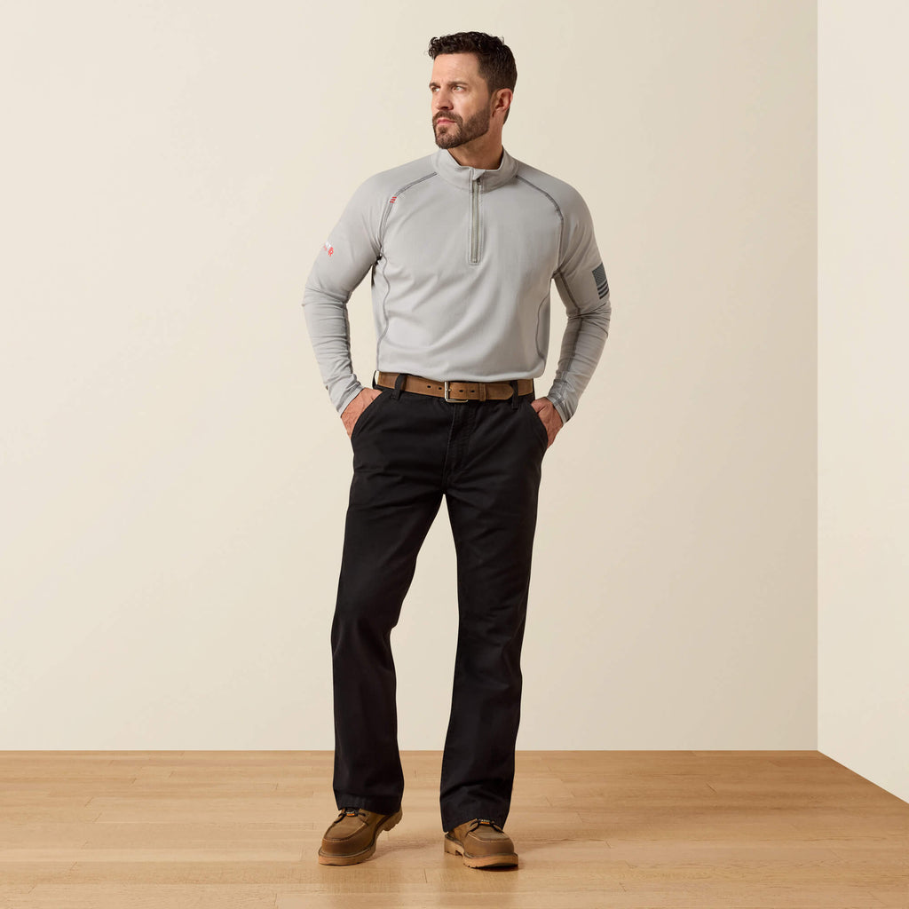 Men's Flame-Resistant Relaxed Bootcut Work Pants
