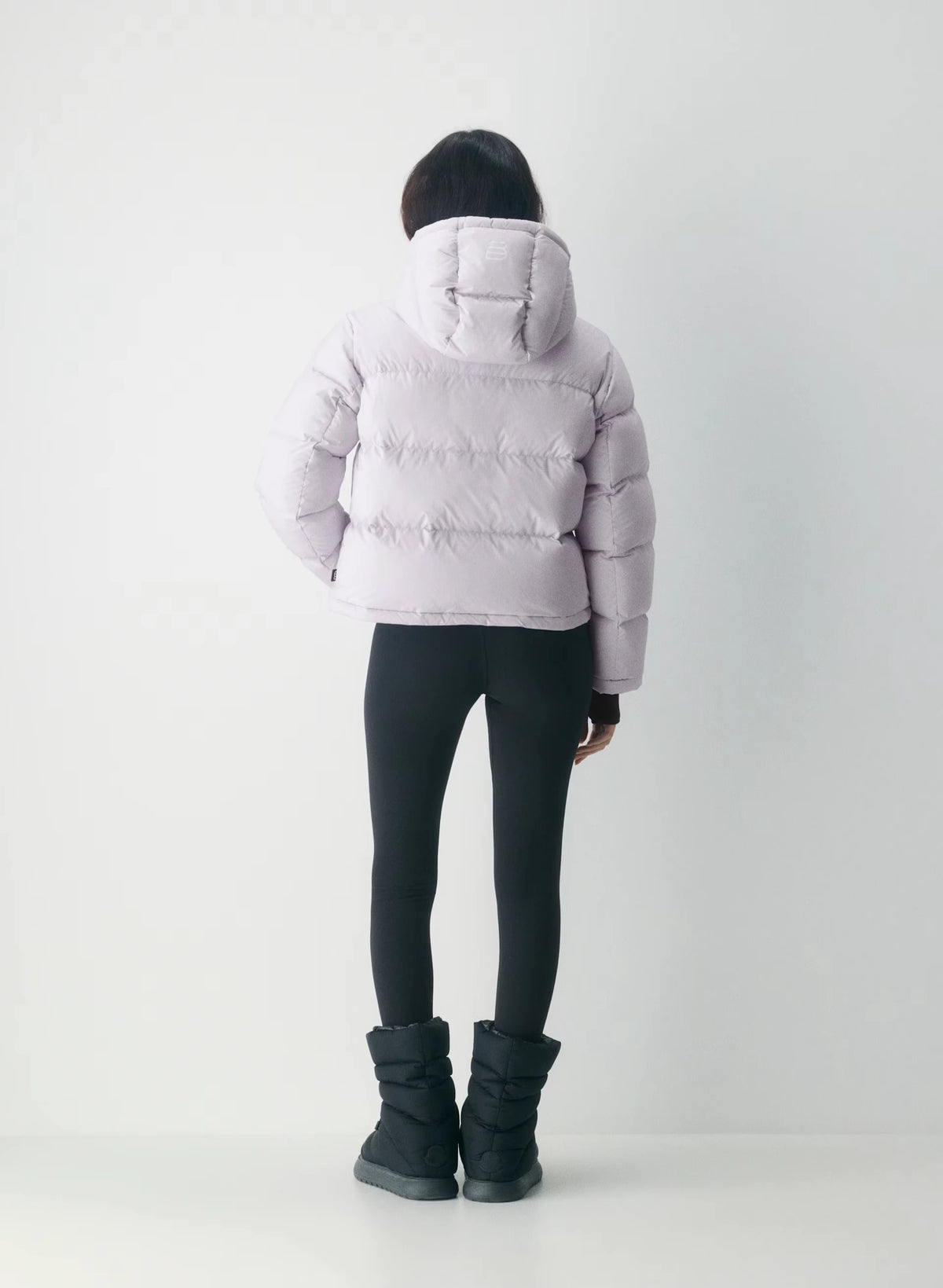 Short Down Puffer Jacket - Blue
