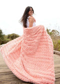 Thick Plush Blanket - Pink