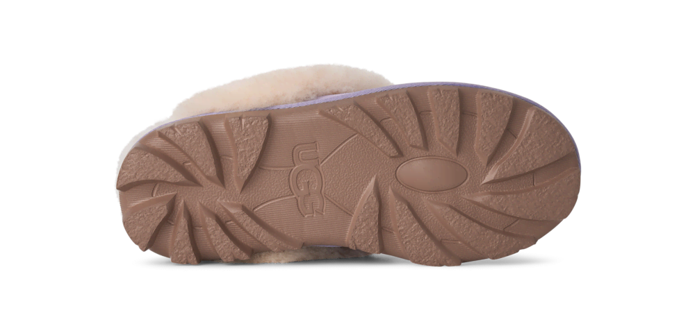 Women's Suede Sheepskin Lined Slippers - Mustard