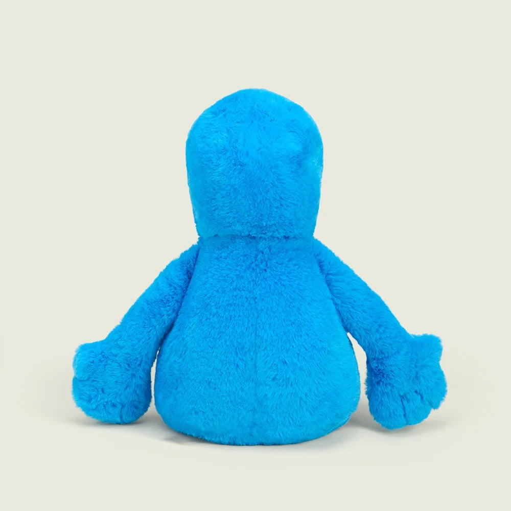 Blue Monster Microwavable Plush