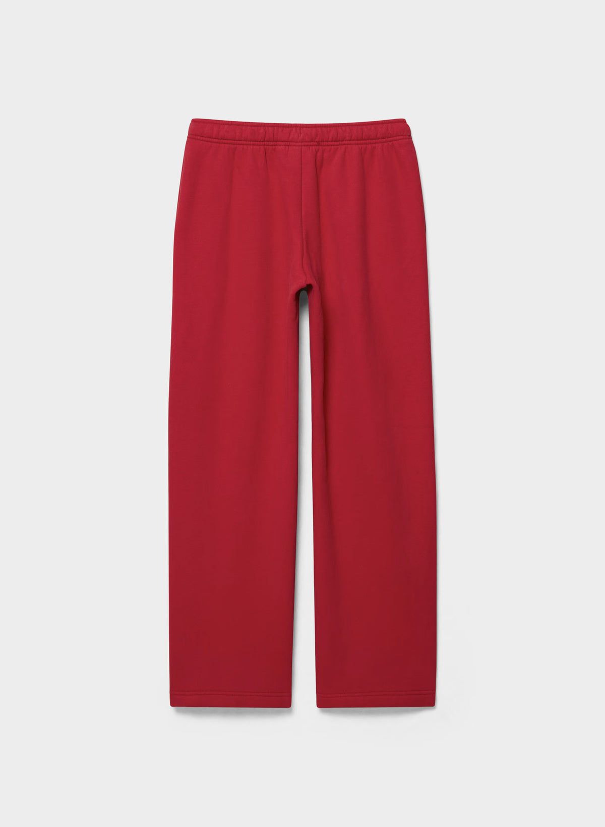 Straight-Leg Fleece Sweatpants - Yellow