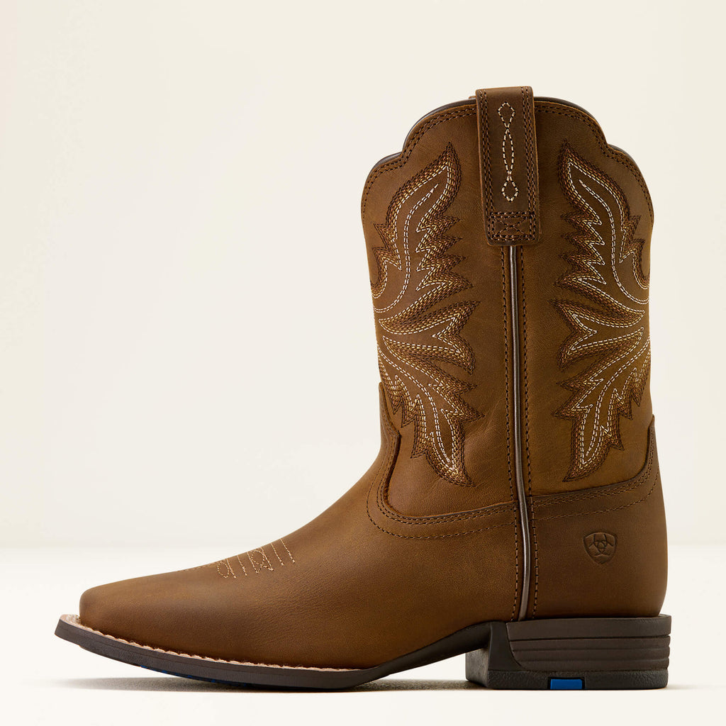 Kids' Wide Square Toe Western Boot - Pink
